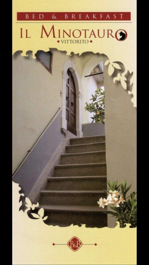 Vittorito Il Minotauro B&B A 5 Minuti Da Popoli المظهر الخارجي الصورة